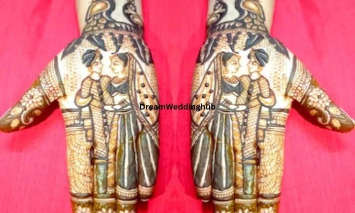 Mahashweta mehendi design